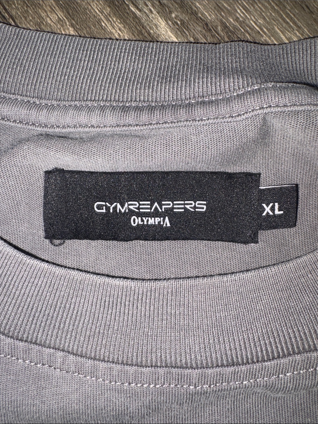 Gymreapers Nwt Olympia "World Takeover" Graphic Tee - Gray Xl Mens — image 5 of 5